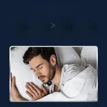携帯型 スマート イビキ防止器 家庭用 睡眠 着用型 矯正器