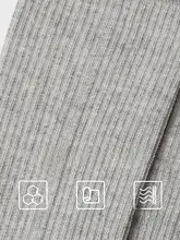 春夏用 軽量透湿 中筒ソックス【巻き edge・深灰色・カジュアル用】