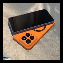 金属リング付きマグネット吸着スマートフォンケース【全包・硬質タイプ】