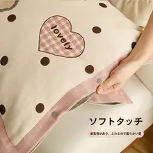 純綿の枕カバー【四層ガーゼ・通気性・吸汗】（セットアップ対応）