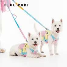 軽量防晒の犬用工装ベスト【春夏用・小中型犬用・リード取り付け可能】