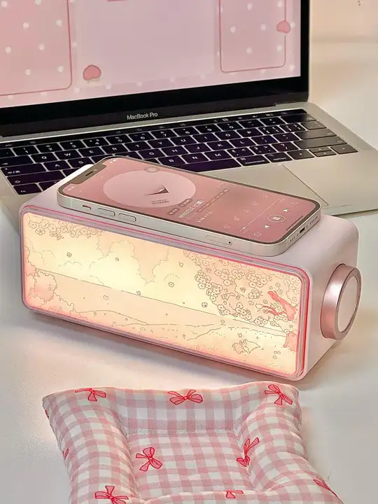 高音質ワイヤレスBluetoothスピーカー【デスクトップ用・コンパクトサイズ】