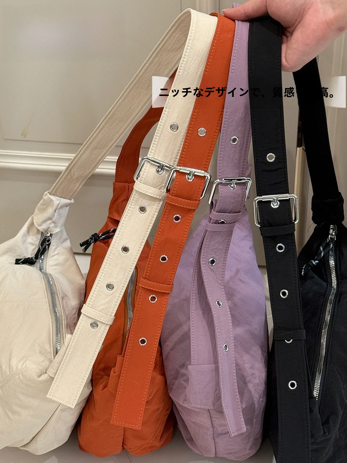 シンプルなキャンバス斜め掛けバッグ：トレンド感とデイリー使いの実用性を徹底解説