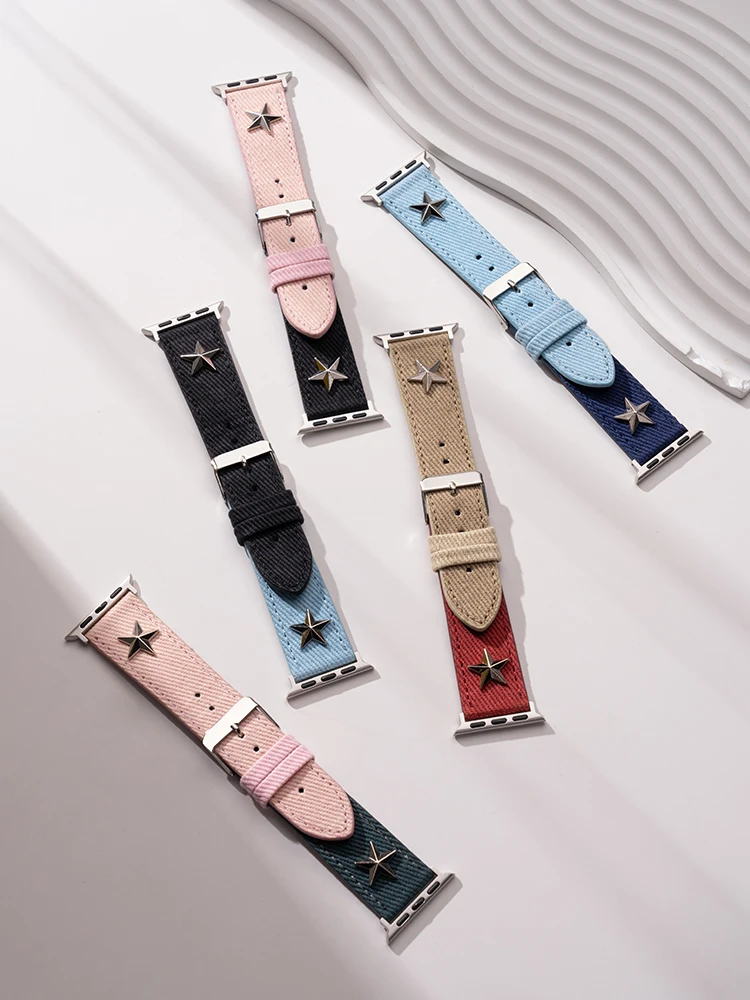 Line通知とApple Watchの連携は可能？夏の通勤スタイルに合うデニム風バンドはこれ！