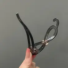 華やかなヘアアレンジに！大ぶりパールのツイストヘアクリップ【後ろ髪用・ファッションアクセサリー】