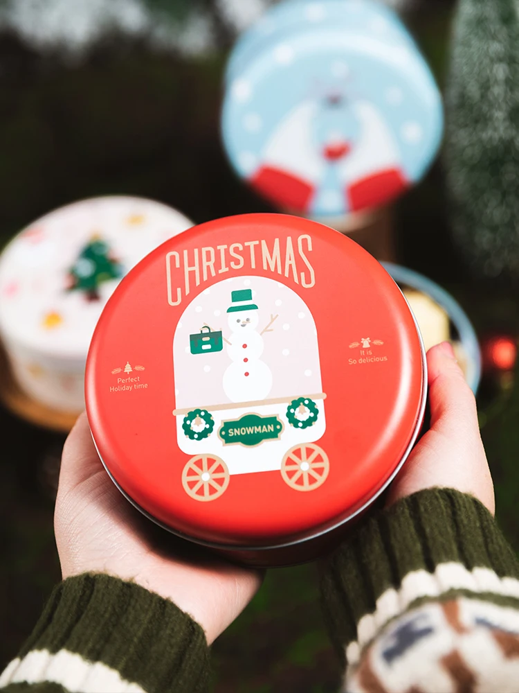 クリスマス用鉄製缶ギフトボックス：烘焙教室向けのセレクトボックスの実用性と使い方
