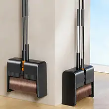 折りたたみ式お掃除用ほうき＆ちりとり【耐久性抜群・家庭用】（セットアップ対応）