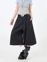 クロップドパンツ レディース ワイドシルエット 接触冷感 スラックス アメカジ 上品 夏「Remedie」