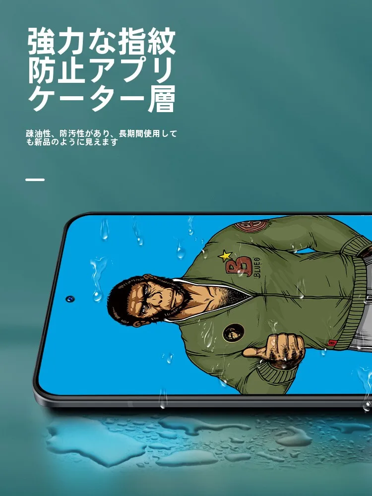 BLUEO Vivo用強化ガラスフィルム：高透明度と耐衝撃性を実現する全面保護ソリューション