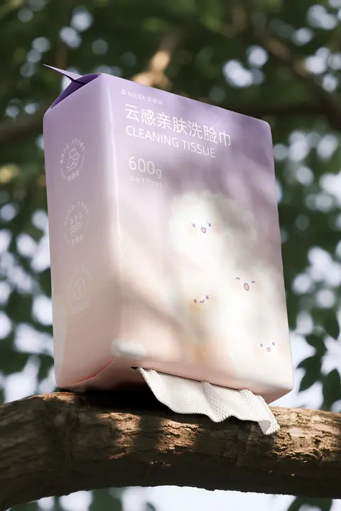 不織布 吸水性のある使い捨て洗顔タオル【壁掛け対応・洗面器用】