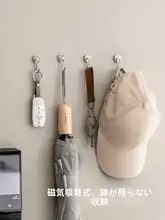 Lazy Corner 磁気吸着フック【キッチン用・穴あけ不要・強力磁力・無痕タイプ】