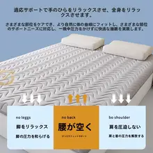 ラテックス記憶フォームマットレス【家庭用・畳用・寝室向け】