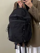 男女兼用 通勤用ナイロン製防水バックパック【大容量・学生旅行用・軽量デザイン】