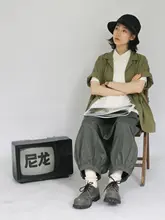 半袖シャツ アボカドグリーン 日常着に適した デザイン感 ワイド フロントポケット
