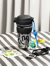 かわいいデザインの子供用ストロー付きタンブラー【保温機能・高いデザイン性】