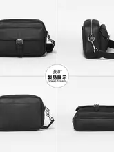 トレンド斜め掛けショルダーバッグ【シンプルデザイン・メンズ用・外出便利】