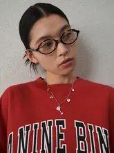 PAUSA ANN s925 干杯シリーズ オリジナルチェリーグラス可動ペンダントカジュアルデザインネックレス