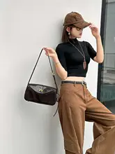 高級感ある女性用ショルダーバッグ【オフィスや普段使いに最適・斜め掛け可能】