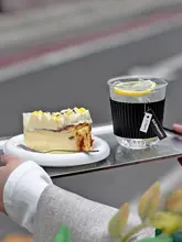透明カップ用保護カバー【滑り止め・耐熱性・使い捨て】
