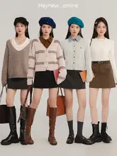 帯付き レトロAラインスカート【高腰・美脚効果・春秋用】【セットアップ対応】