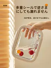 耐熱ガラス製ランチボックス【フタ付き・密封保存・食品グレード】
