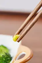 高級チーク材 無塗装箸【家庭用・中国風・美しいデザイン】