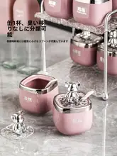 小野 陶製調味料セット【高級感あるキッチン用・塩入れ・調味料容器】