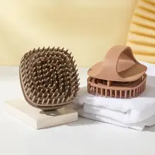 ブラウンヘアブラシ【女性用・ボリュームアップ・頭皮ケア】
