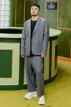 ビジネスカジュアル メンズワイドフィットジャケット【抗シワ・落ち感デザイン・大きいサイズ】