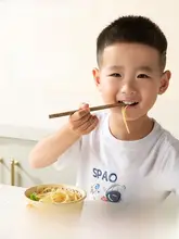 Suncha 練習箸 しつけ箸 キッズ 男の子 女の子 天然木 無垢材 食品向け 安全素材