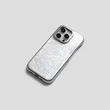 中式折り紙風デザインのスマートフォンケース【PUレザー・マット仕上げ・iPhone対応】