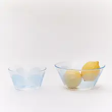 Alive ブルーアイスグラスボウル【耐熱・フルーツサラダ・デザート用】