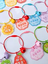 かわいいデザインのD.I.Y.アクリルキーチェーン【個性的なバッグチャーム・学生向け】