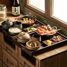 一人用の精巧な食器セット【ボウル・皿・トレー・分け皿・月子用】（セットアップ対応）