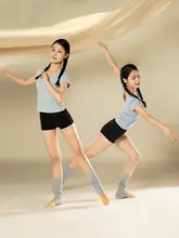 大人用短袖バレエ練習トップス【春秋用・芸術系・クラシック舞踊服】