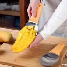 マンゴー用カット器具【皮むき・果肉取り・簡単カット】