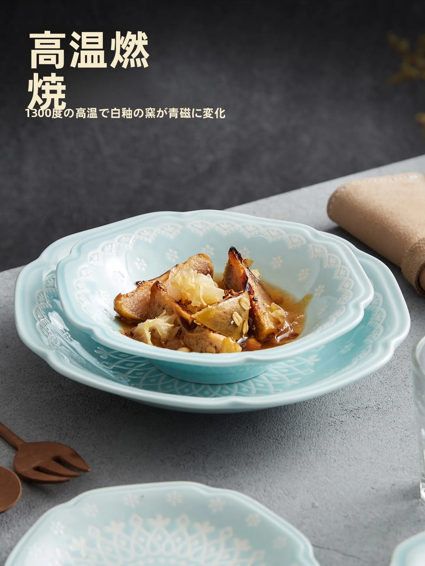 洗練されたデザインの八角形陶器プレート：家庭用高品質焼き物皿の選び方と実用性