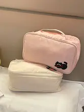 旅行用収納ポーチ【下着・パンツ収納・整理用・三つのポケット】（セットアップ対応）
