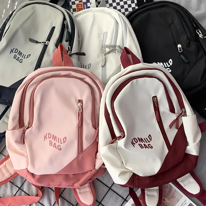 オリジナルのニッチなコントラストカラーデザインのミニバックパック
