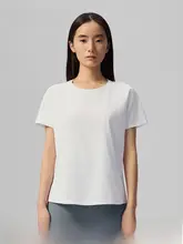 吸湿速乾・UVカット機能付き レディースラウンドネックTシャツ【カジュアル・スポーツ用】