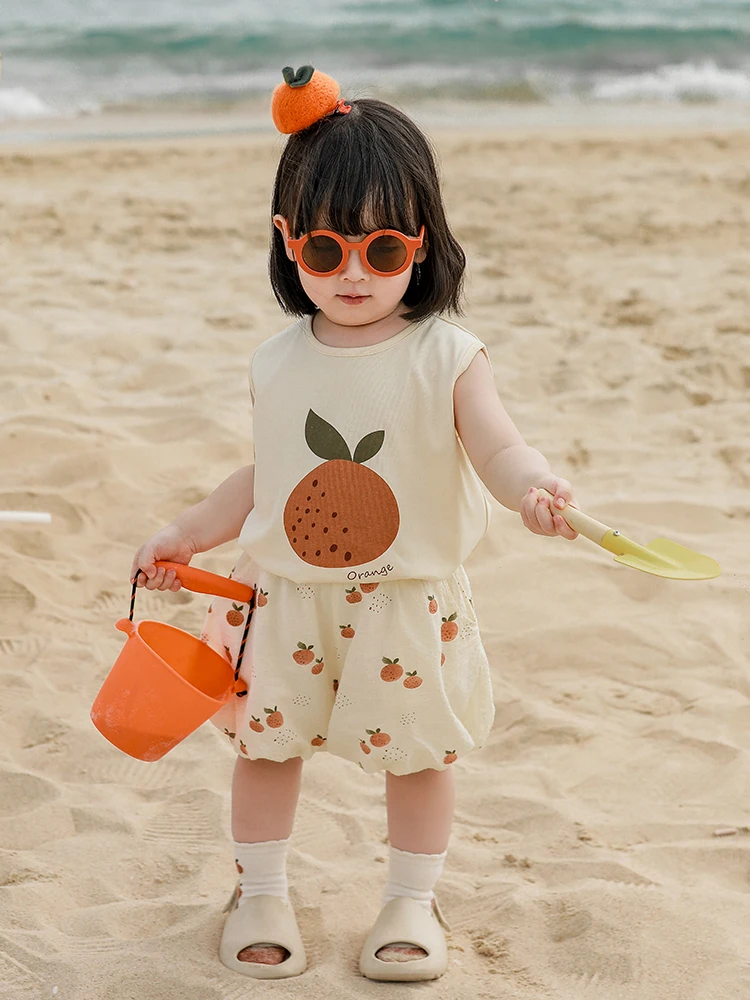 気温20度向け子供服としての夏用タンクトップと花苞パンツの選定基準