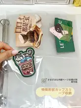バインダー 収納ファイル スライド式 クリア 高透明 コンサートチケット チェキ カップスリーブ ドリンクホルダー 収納