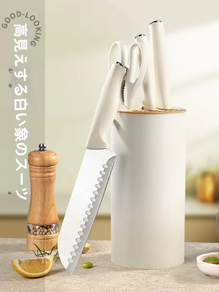 キッチン用多機能ナイフセット【果物ナイフ・シェフナイフ・スライサー・鋭い刃】