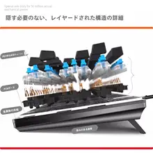 有線ゲーミングキーボードマウスセット【青軸・黒軸】（セットアップ対応）