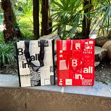 防水加工のファッション手提げバッグ【シンプルデザイン・エコバッグ・持ち運び便利】