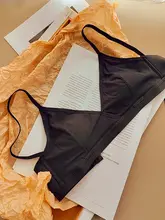 超薄型 ノンワイヤー ブラジャー【透湿・三角カップ・スウィートスタイル】