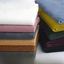 純綿コーデュロイ生地【高級服装用・ベビー用・柔らかい・厚手生地・DIYサンプル】