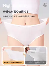 使い捨て女性用コットン無菌ショートパンツ【旅行に便利・大きいサイズ・産後用・日用品】