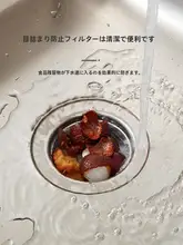 キッチン用使い捨てフィルター網【水槽・洗菜池用・ゴミ防止・水漏れ対策】