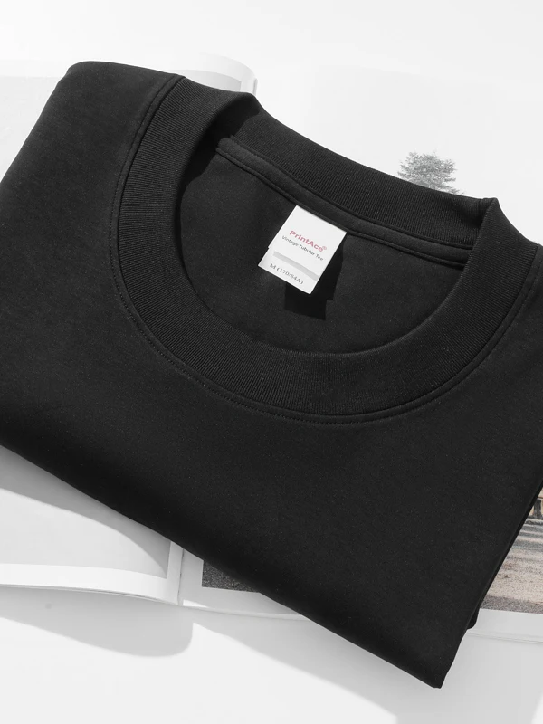 黒Tシャツの色落ちは本当に避けられないの？搭念の長袖ブラックTシャツが解決する理由